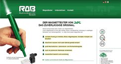 Desktop Screenshot of magnettester.de